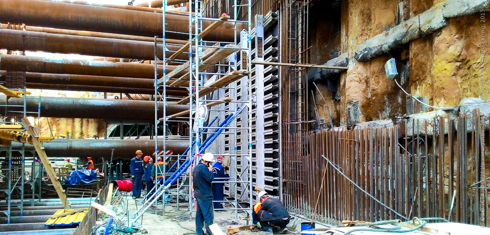 Moscow Metro station "Minskaya" is built with STALFORMs formwork